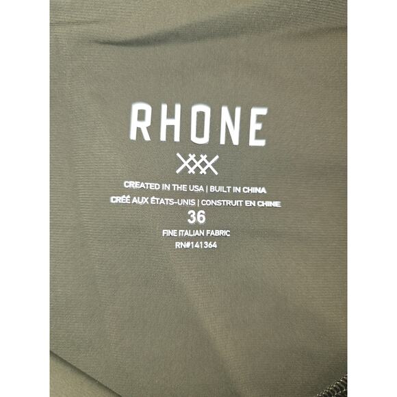 RHONE Olive Green Resort Pants Slim Size 36 NWT - Picture 8 of 8